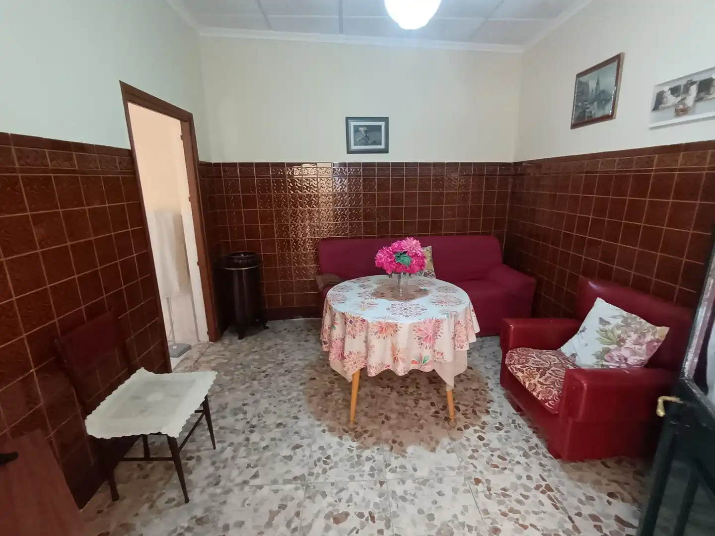 Sala d'estar de Casa o xalet en venda en Puertollano amb Terrassa i Traster