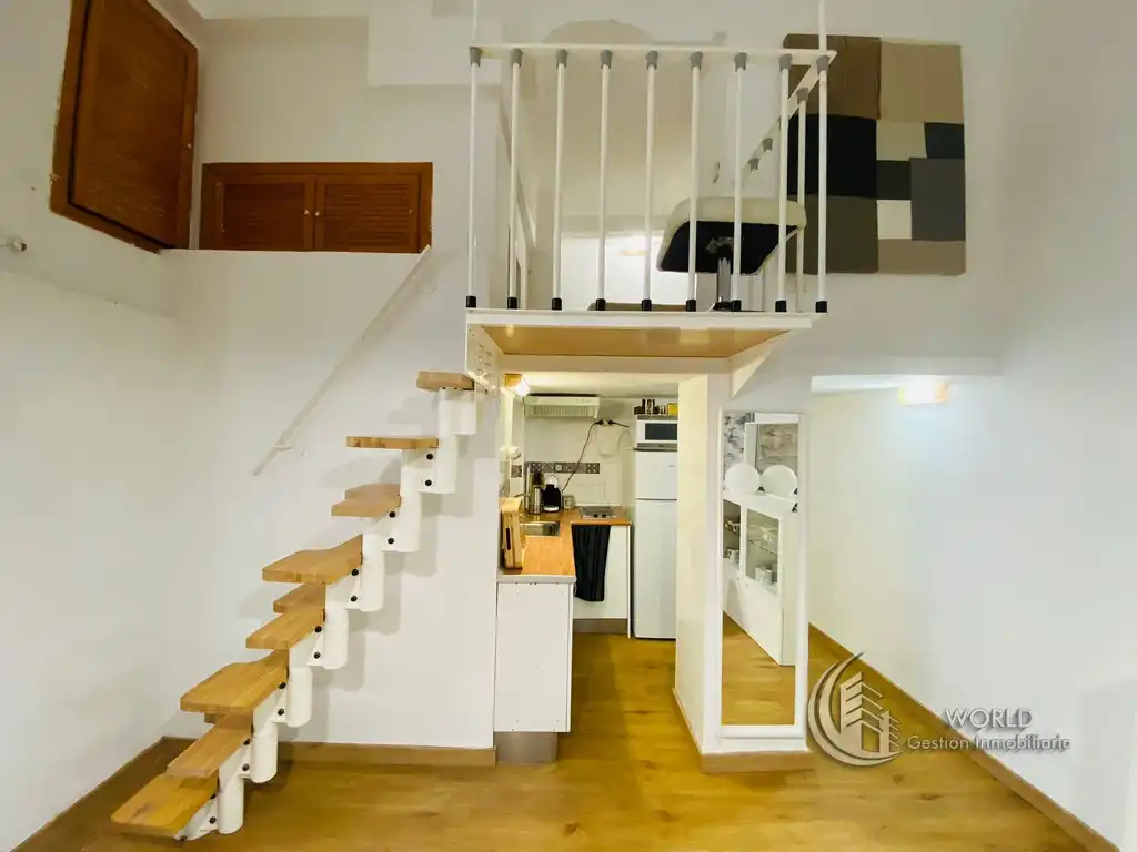 Kitchen of Duplexes for rent in Madrid  with Air Conditioner, Heating and Furnished