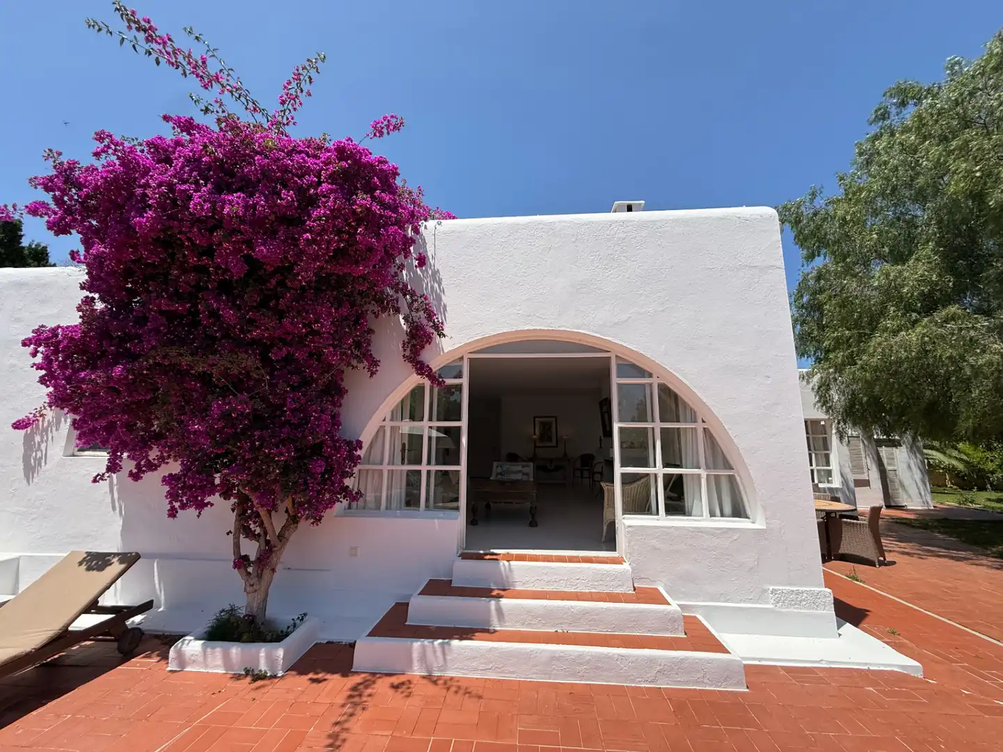 Exterior view of Houses for sale in Santa Eulària des Riu  with Air Conditioner, Heating and Terrace