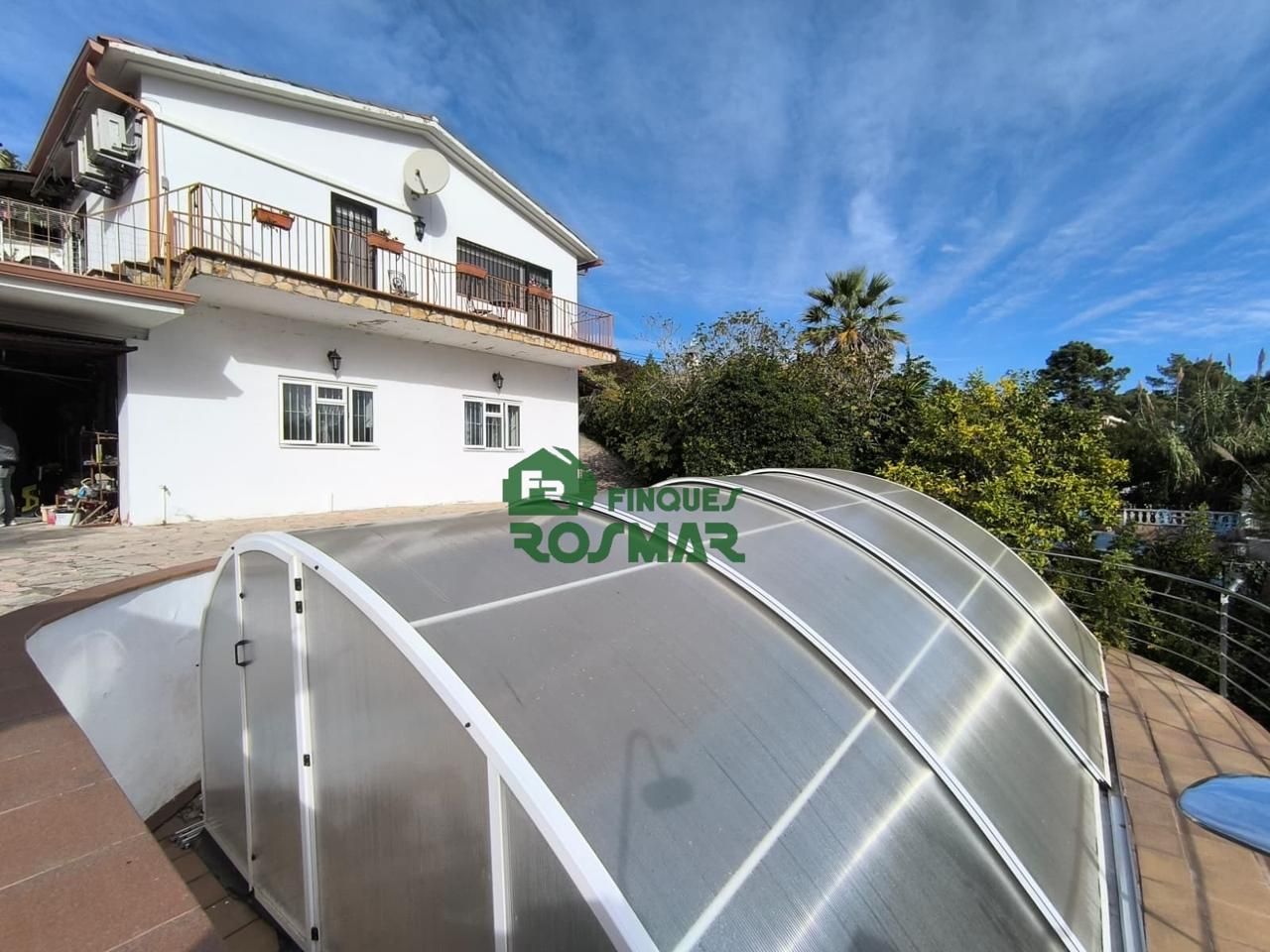 Vista exterior de Casa o xalet en venda en Lloret de Mar amb Aire condicionat, Calefacció i Jardí privat