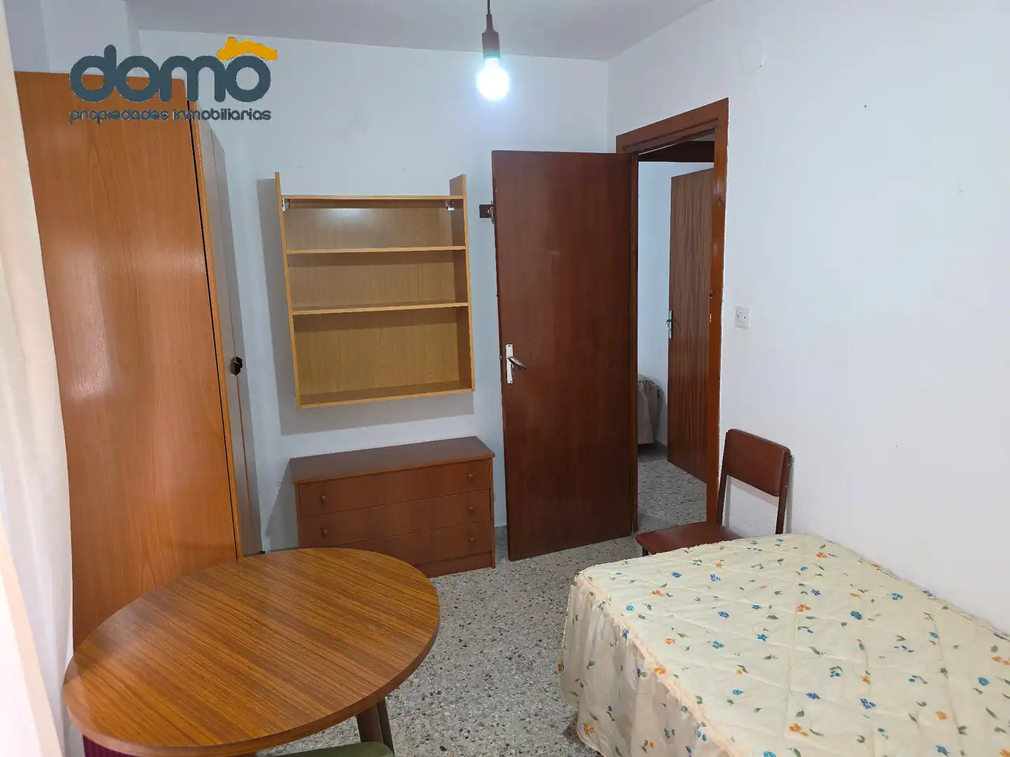 Schlafzimmer von Wohnung zur Miete in Granada mit Heizung, Terrasse und Möbliert