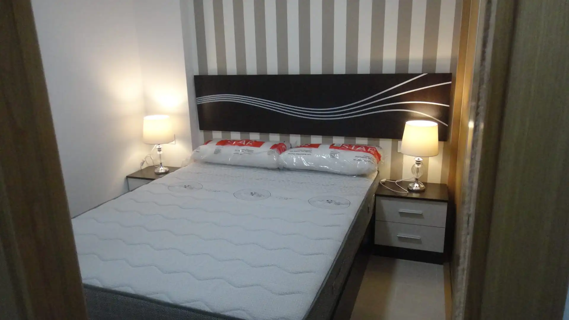 Schlafzimmer von Wohnung zur Miete in Elche / Elx mit Klimaanlage und Möbliert
