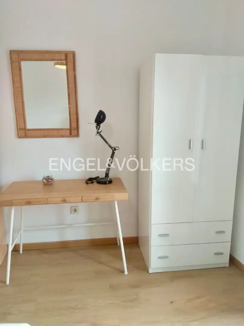 Balcony of Flat for rent in Madrid  with Heating, Parquet flooring and Furnished