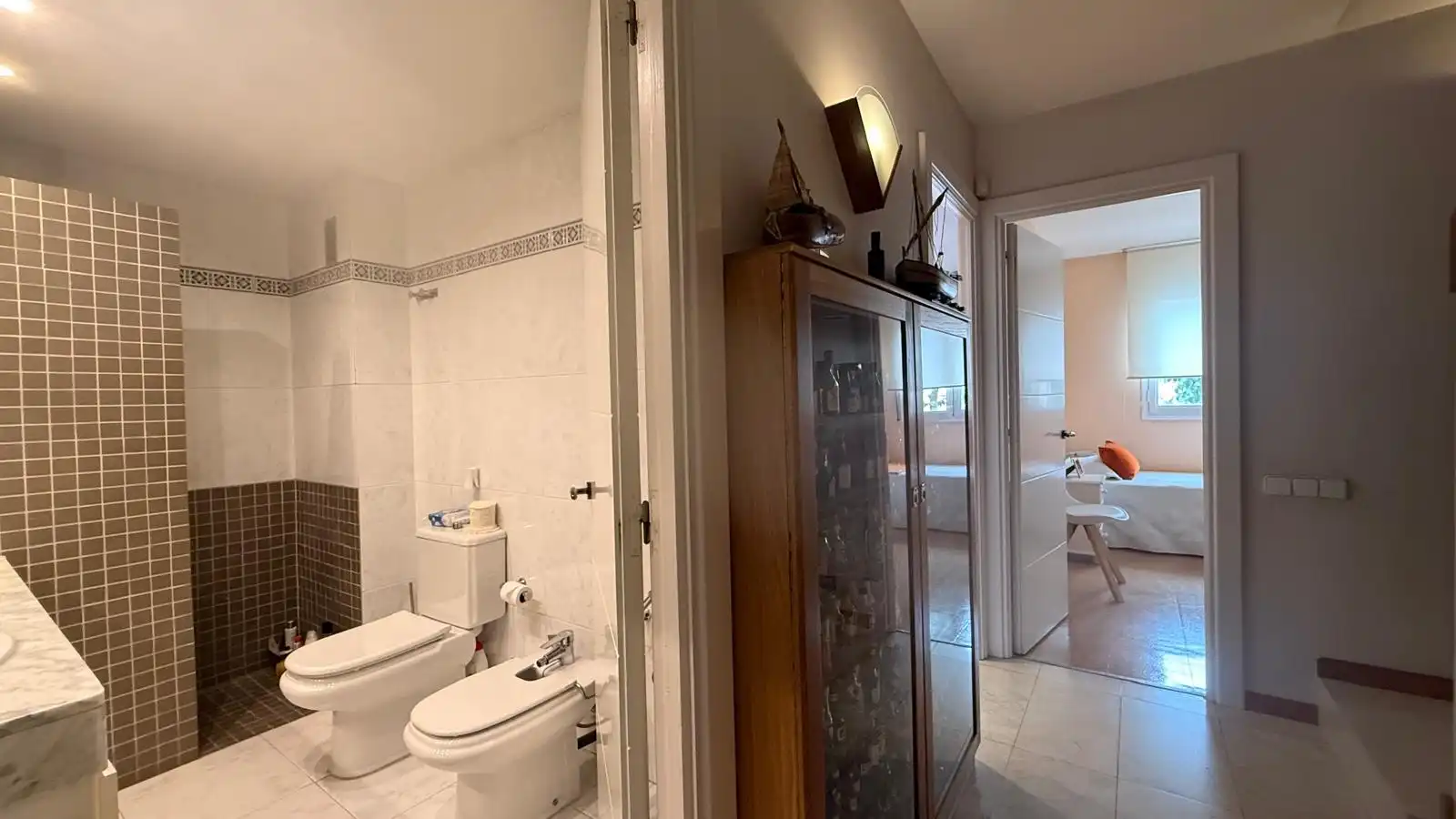 Baño de Casa adosada en venta en Palafrugell con Aire acondicionado, Calefacción y Jardín privado