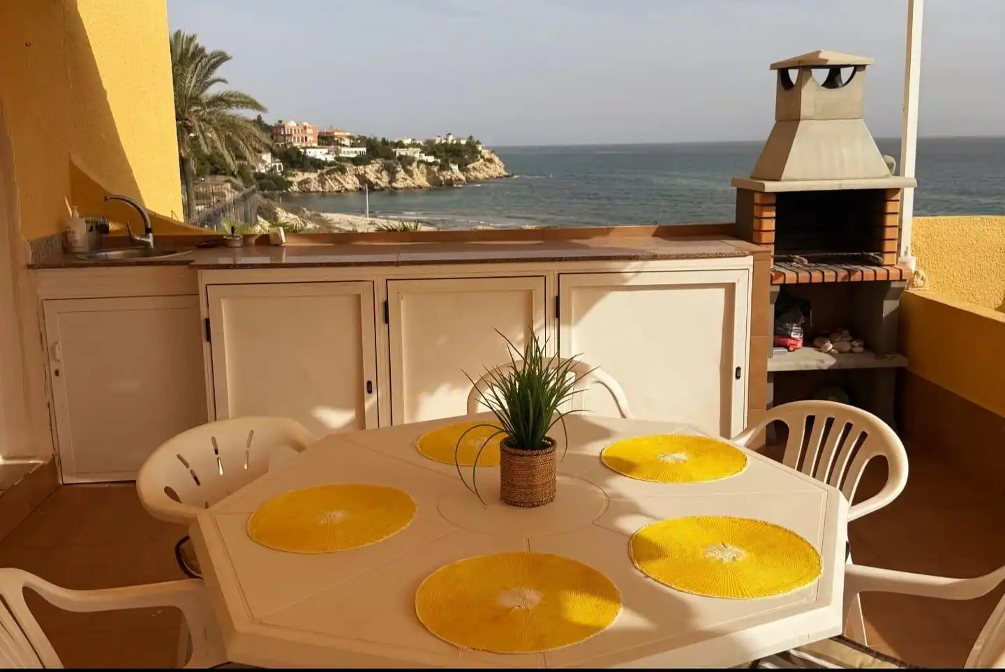 Terraza de Casa adosada de alquiler en El Campello con Aire acondicionado, Terraza y Trastero