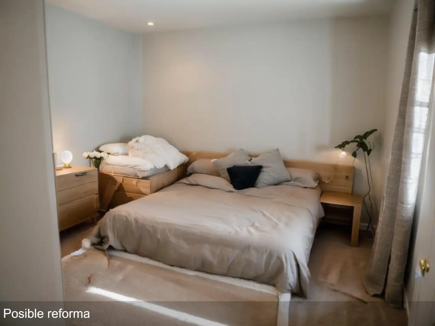 Schlafzimmer von Wohnung zum Verkauf in Castellvell del Camp mit Klimaanlage und Terrasse