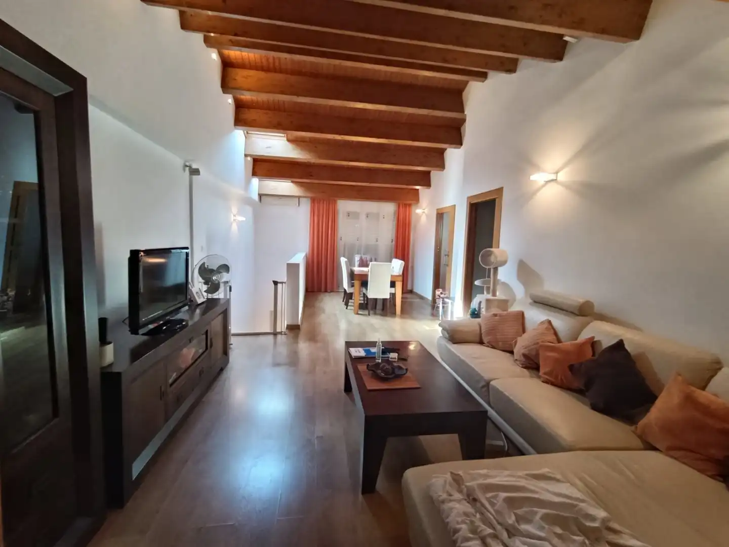 Sala de estar de Ático en venta en Iznájar con Aire acondicionado, Calefacción y Terraza