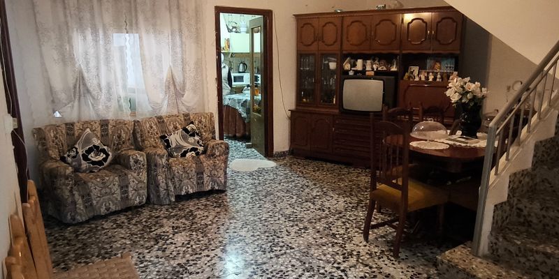 Living room of House or chalet for sale in Ceutí  with Air Conditioner, Storage room and Furnished