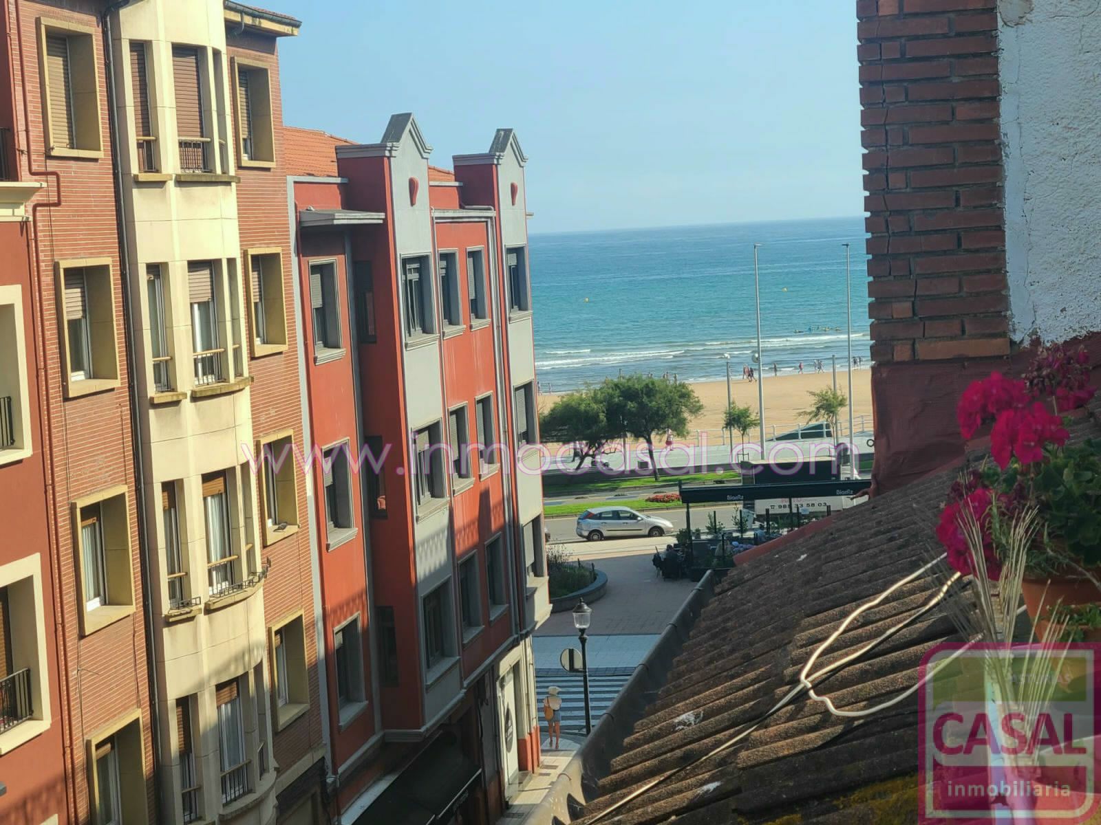 Exterior view of Flat for sale in Gijón 