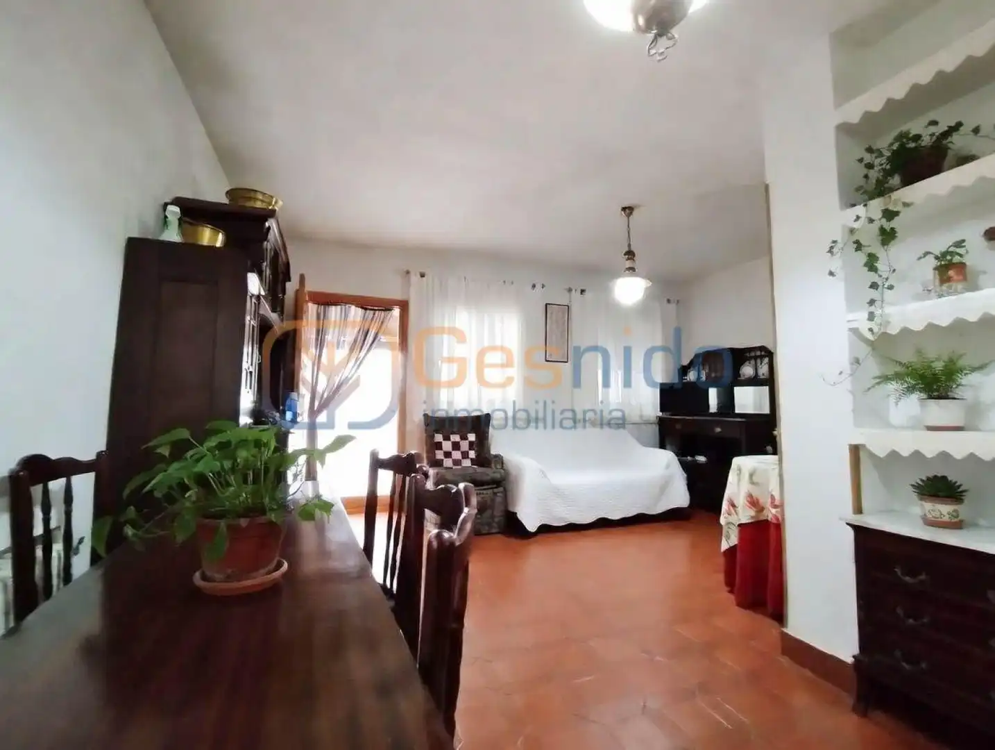 Schlafzimmer von Haus oder Chalet zum Verkauf in Torrecaballeros mit Heizung, Parkett und Abstellraum