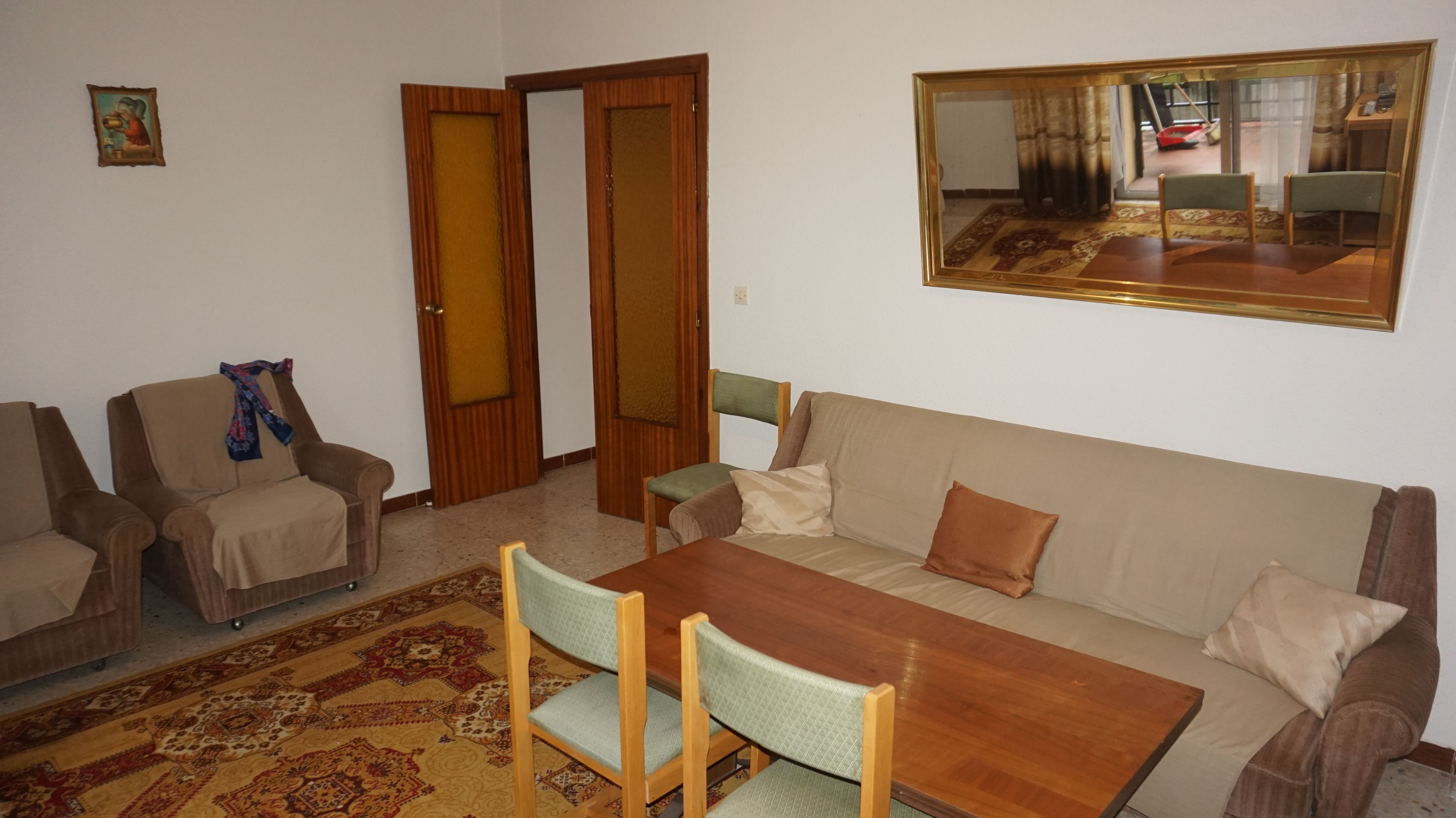 Sala d'estar de Pis en venda en Lanzahíta amb Terrassa, Moblat i Rentadora