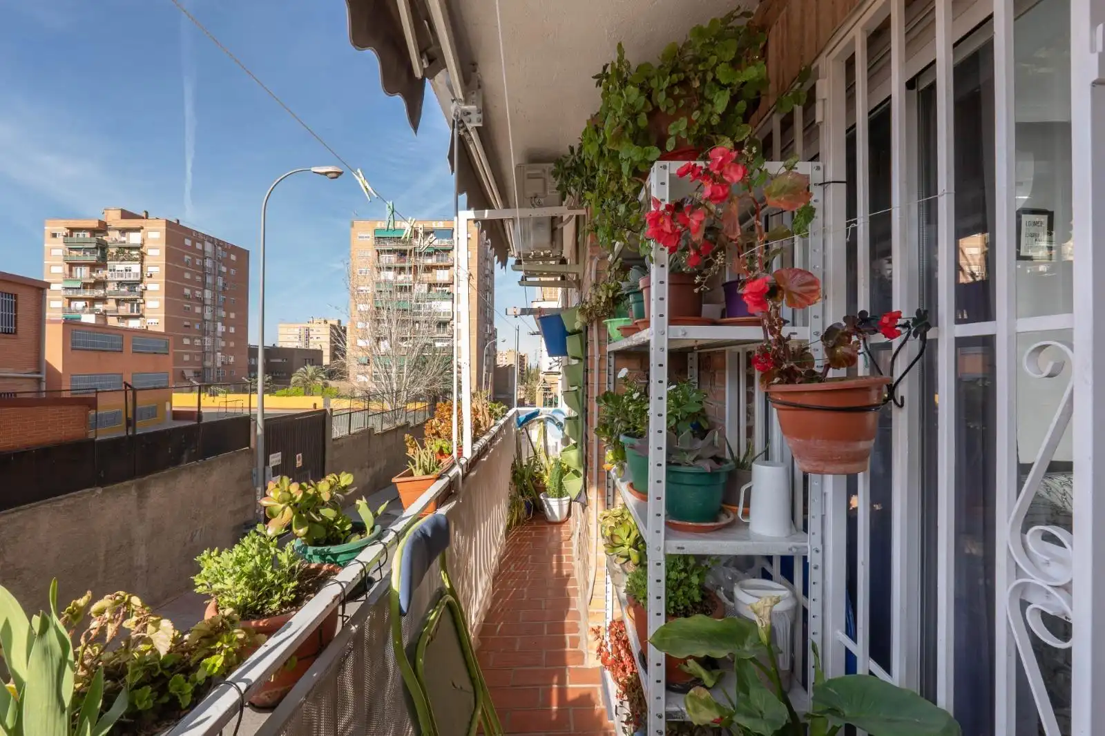 Balcony of Flat for sale in Granada  with Air Conditioner, Heating and Terrace