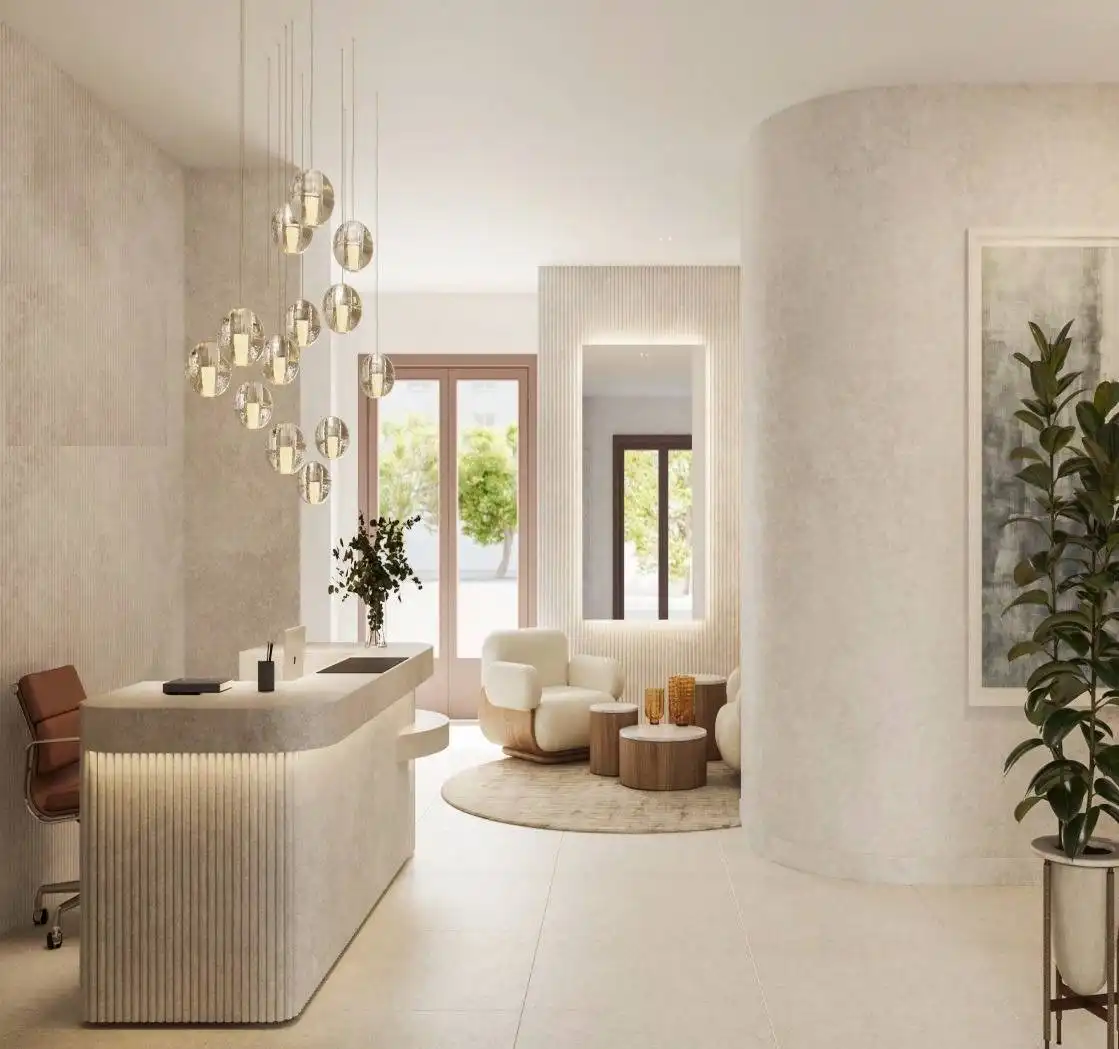 Living room of Apartments for sale in Estepona  with Air Conditioner, Heating and Terrace