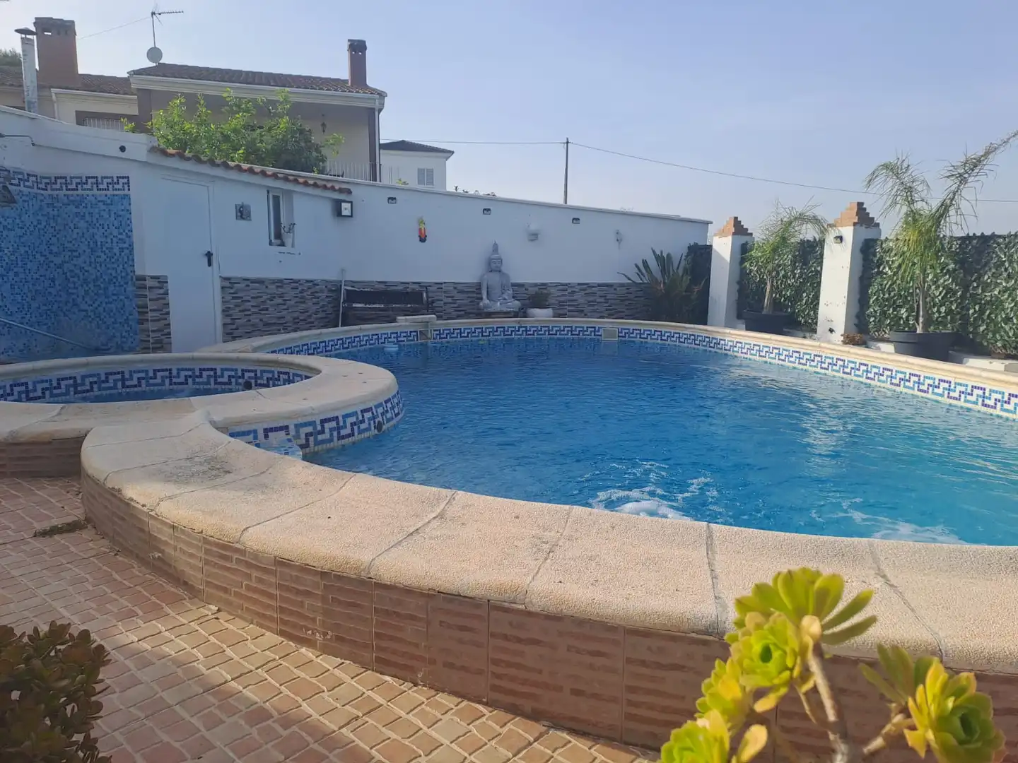 Piscina de Casa o chalet en venta en Montserrat con Aire acondicionado, Calefacción y Jardín privado