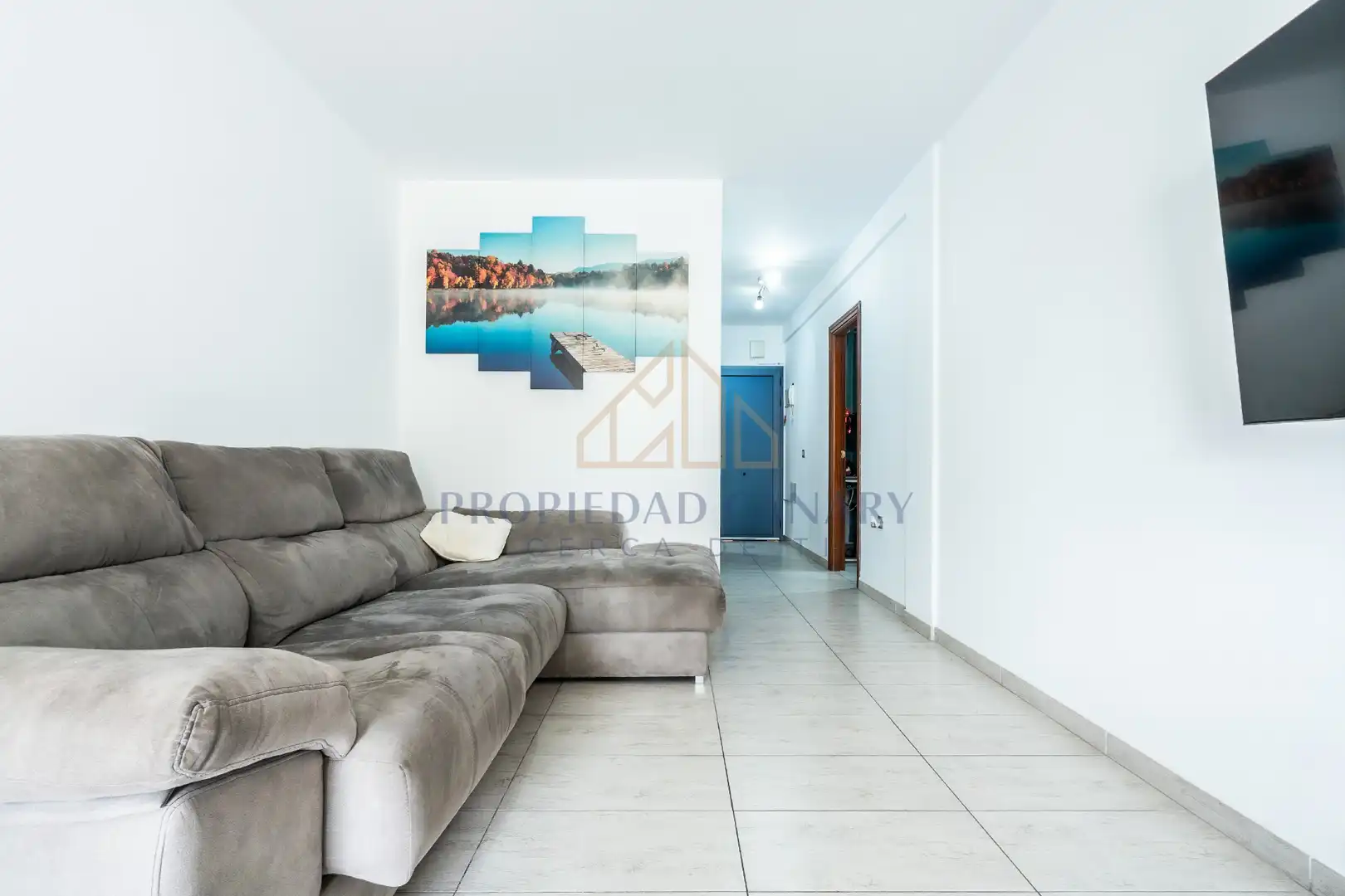 Living room of Flat for sale in Arona  with Air Conditioner, Terrace and Furnished