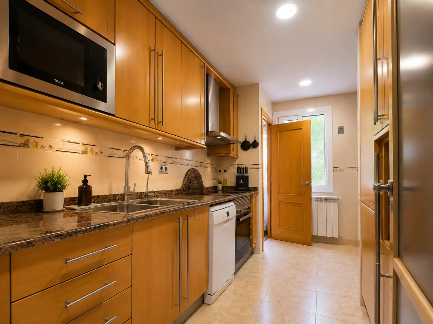 Cocina de Piso en venta en Sabadell con Aire acondicionado, Calefacción y Terraza