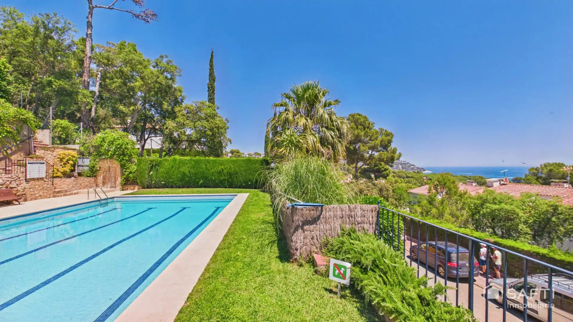 Swimming pool of Detached homes for sale in Palafrugell  with Air Conditioner, Heating and Terrace