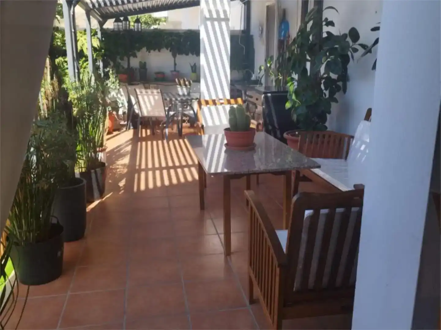 Terrassa de Casa adosada en venda en Huércal de Almería amb Aire condicionat, Piscina i Balcó