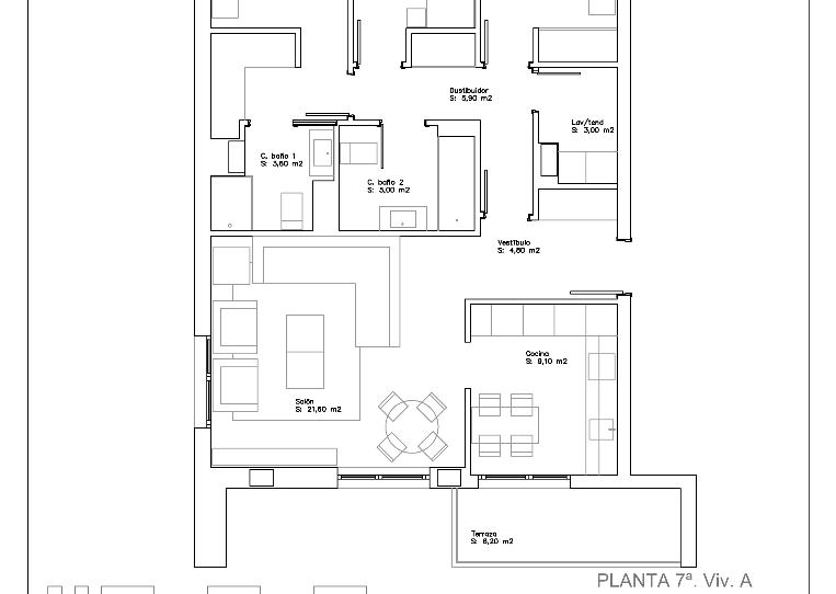 Foto 1 de Piso en venta en Rúa Eloi Maquieira Arquitecto, 10, A Milagrosa, Lugo