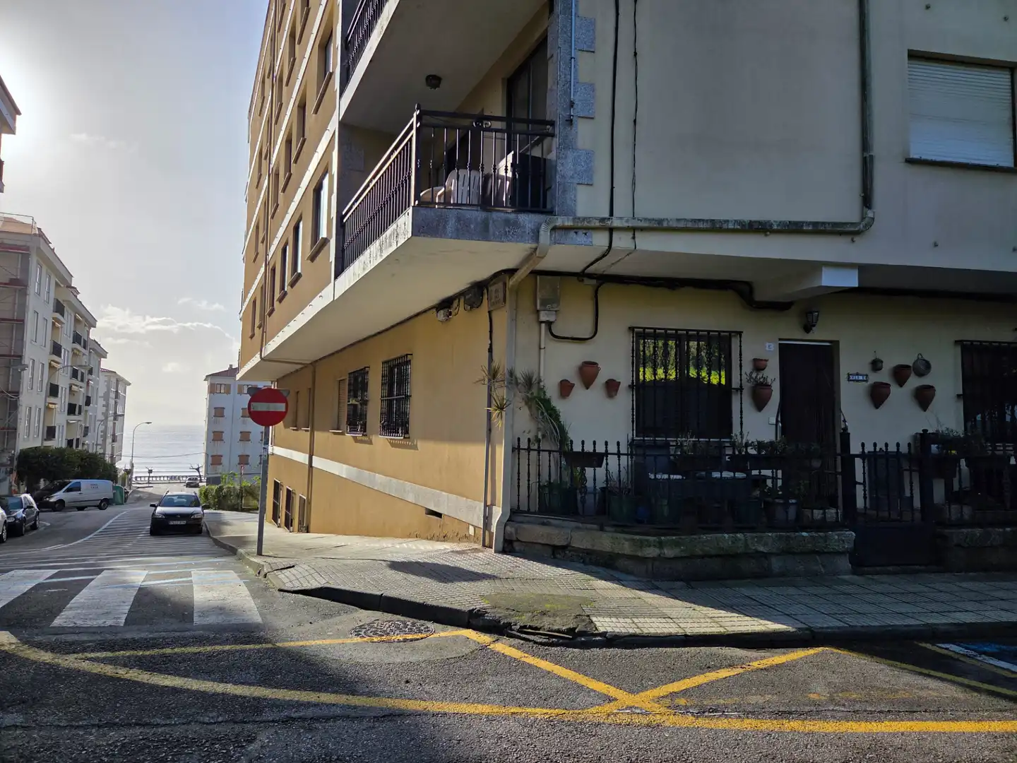 Außenansicht von Wohnungen zur Miete in Sanxenxo mit Terrasse, Möbliert und Ofen