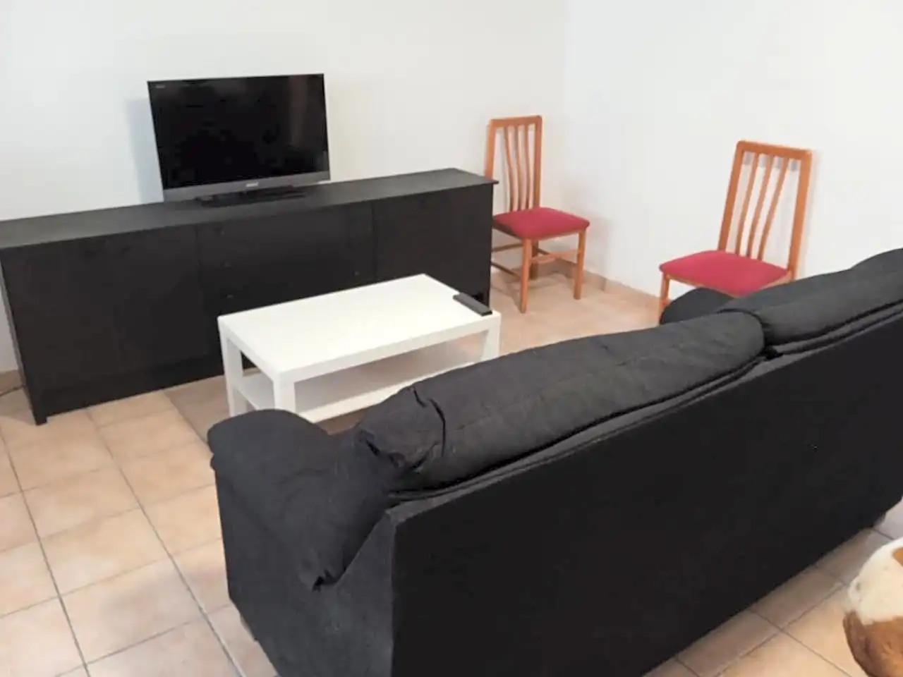 Sala d'estar de Apartament de lloguer en Moncada amb Terrassa, Moblat i Balcó