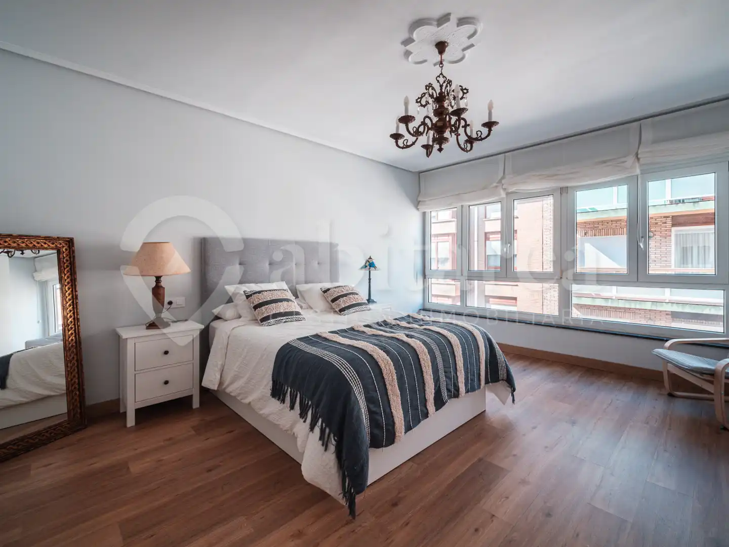 Bedroom of Flat for sale in Santoña  with Heating, Parquet flooring and Balcony