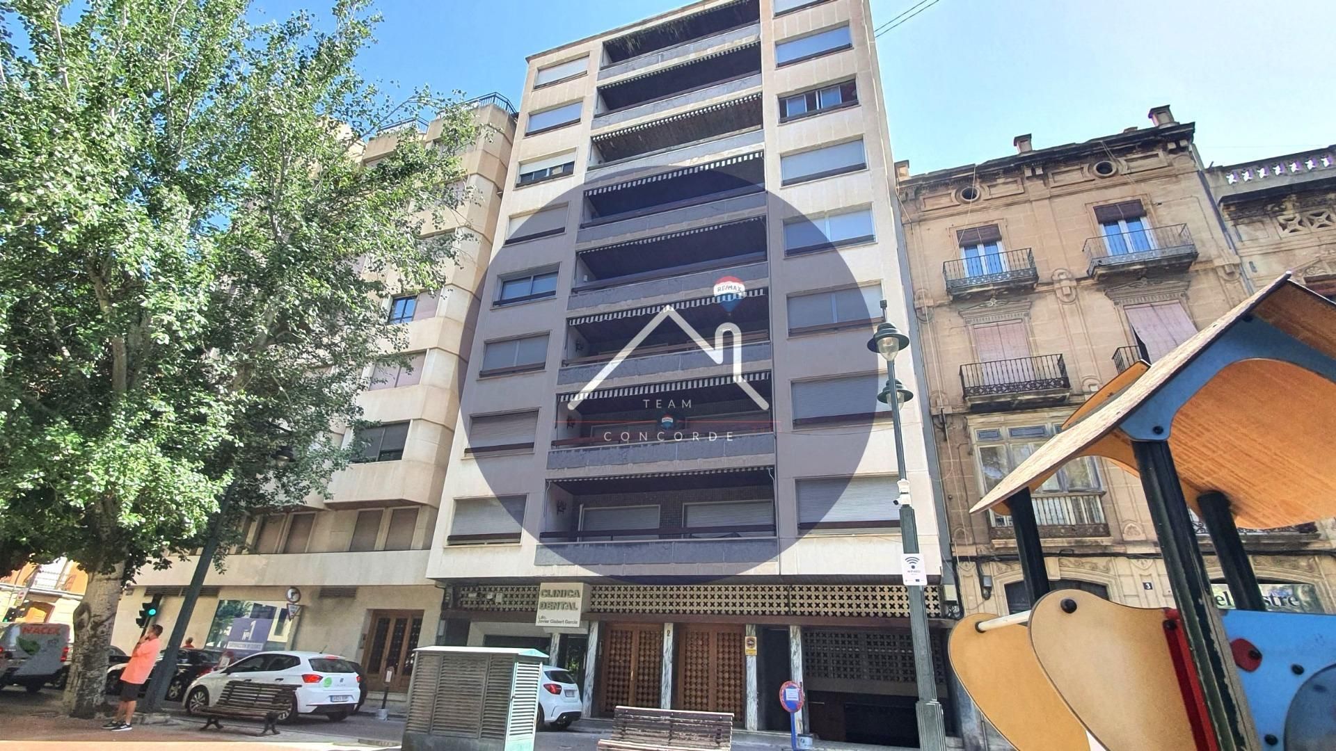 Vista exterior de Piso en venta en Alcoy / Alcoi con Aire acondicionado, Calefacción y Jardín privado