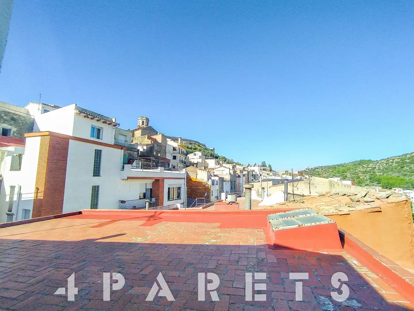 Vista exterior de Casa adosada en venta en Cervera del Maestre con Terraza, Trastero y Horno