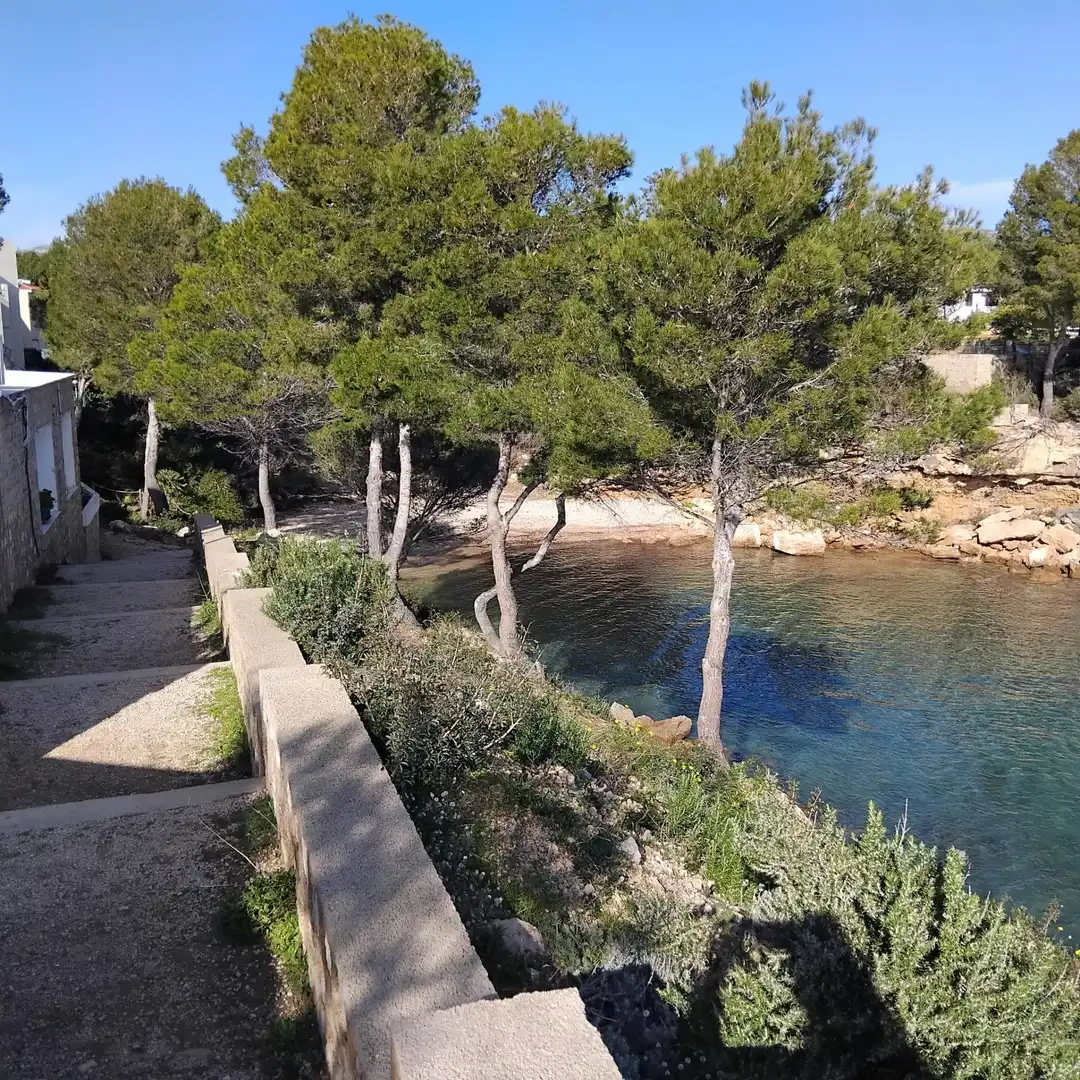 Vista exterior de Ático en venta en L'Ametlla de Mar  con Jardín privado, Terraza y Amueblado