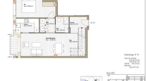 Photo 5 of Attic for sale in De Linné, 5, La Cogullada, Terrassa