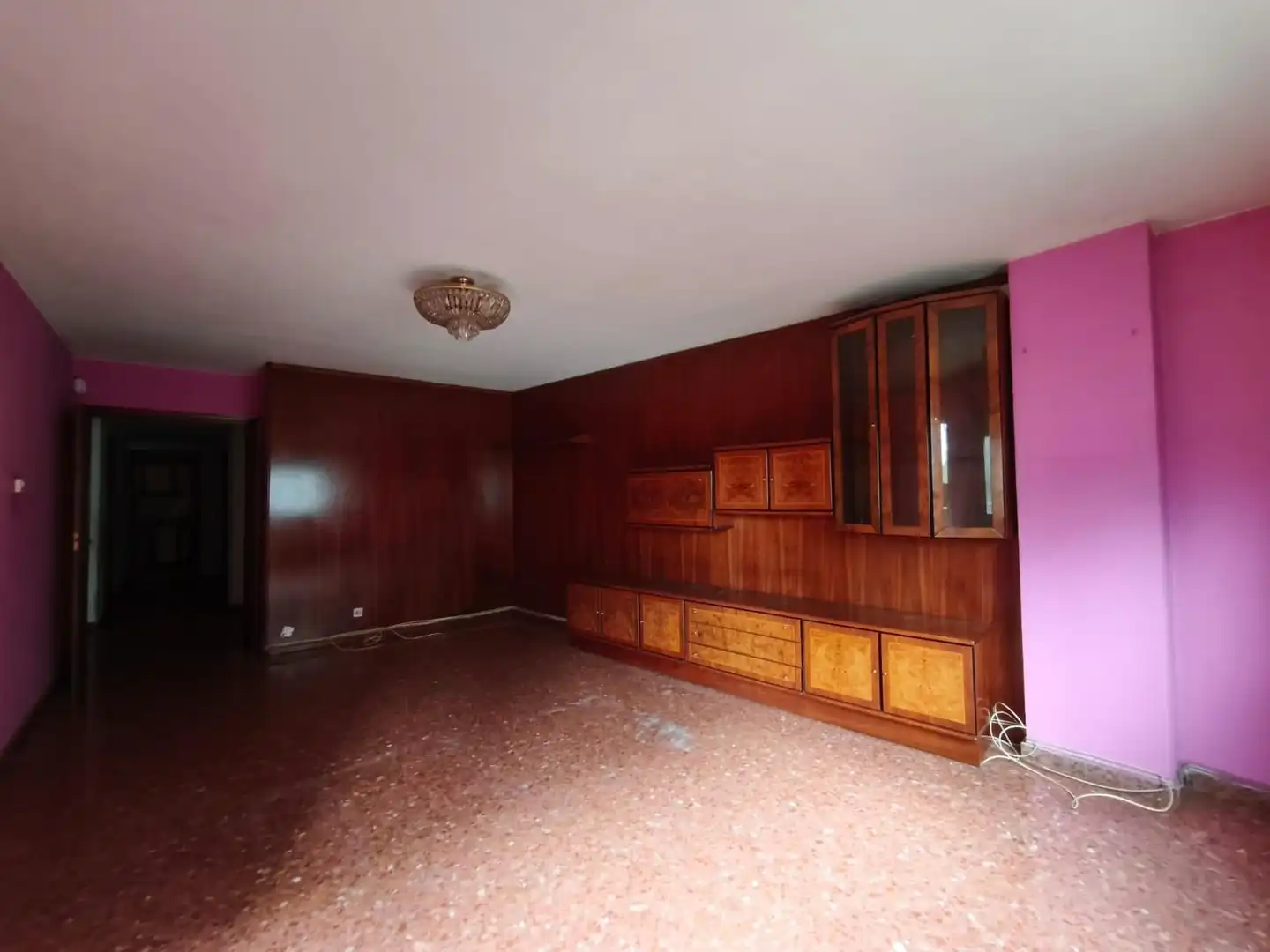 Living room of Flat for sale in Zaragoza  with Heating, Terrace and Balcony