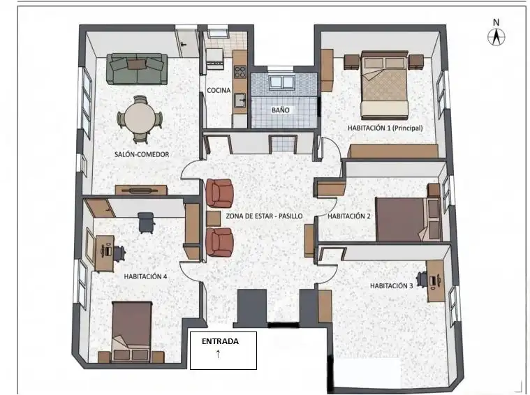Piso en venta en Calle Cervantes, imagen 42