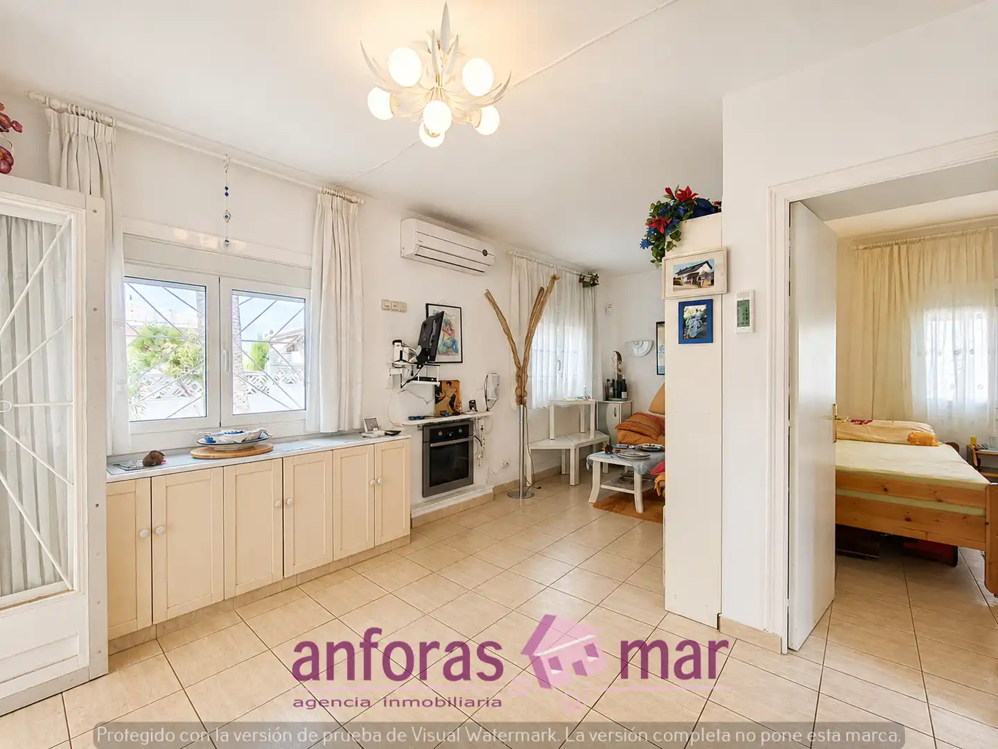 Küche von Haus oder Chalet zum Verkauf in Torredembarra mit Klimaanlage, Heizung und Privatgarten