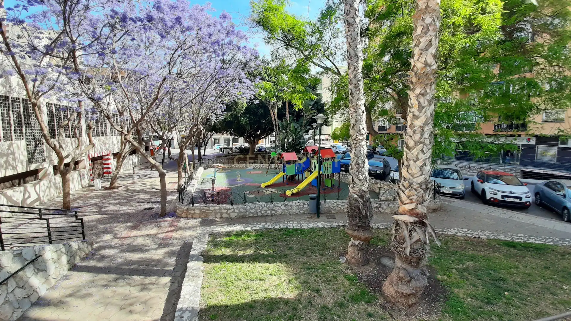 Exterior view of Flat for rent in Málaga  with Air Conditioner, Oven and Washing machine