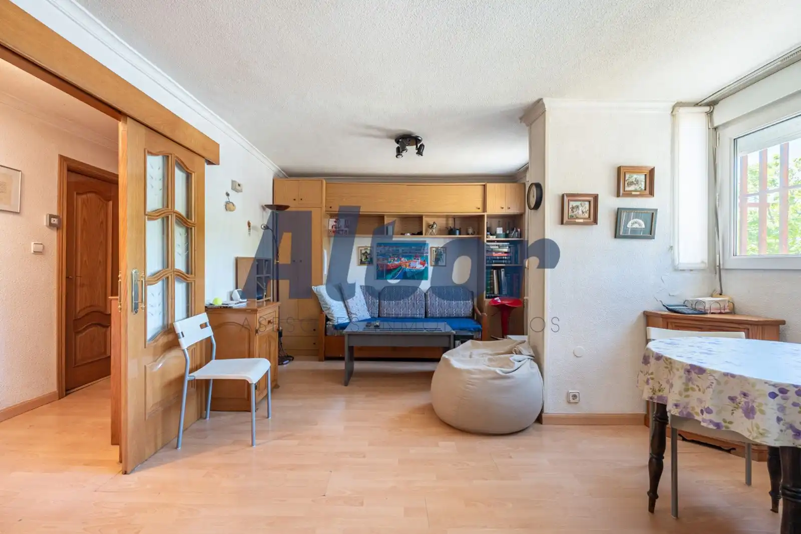 Sala de estar de Piso en venta en Madrid con Calefacción y Amueblado