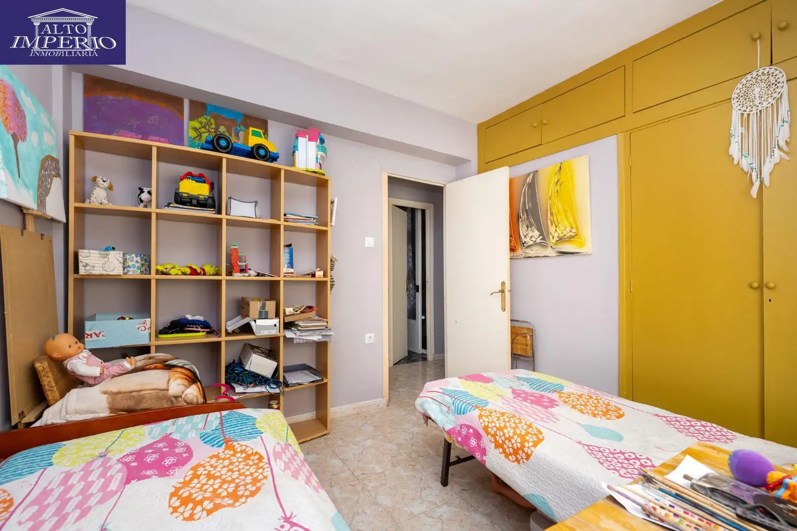 Bedroom of Flat for sale in Zaidín