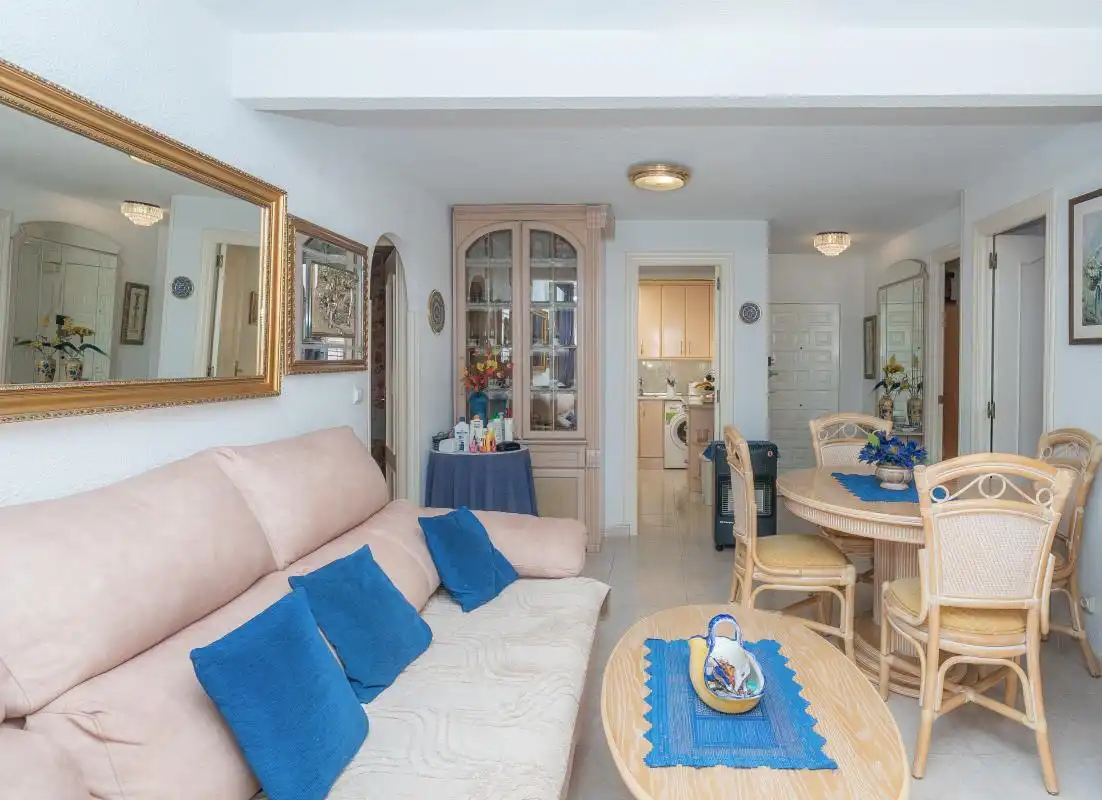 Sala de estar de Piso en venta en Benidorm con Aire acondicionado, Calefacción y Terraza