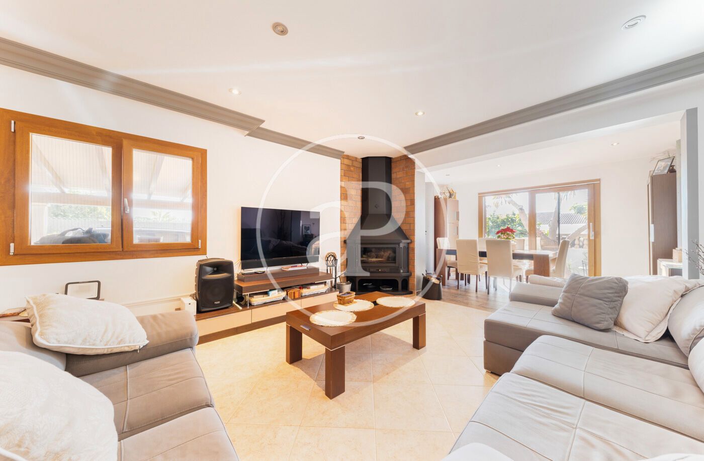 Living room of Single-family semi-detached for sale in Llucmajor  with Air Conditioner, Heating and Private garden