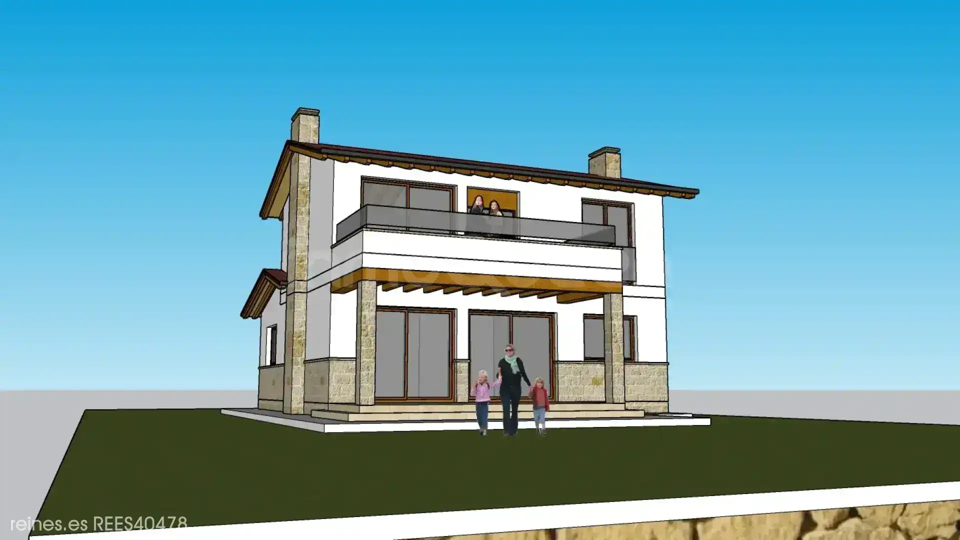Casa adosada en venta en Mazcuerras con Calefacción, Jardín privado y Terraza