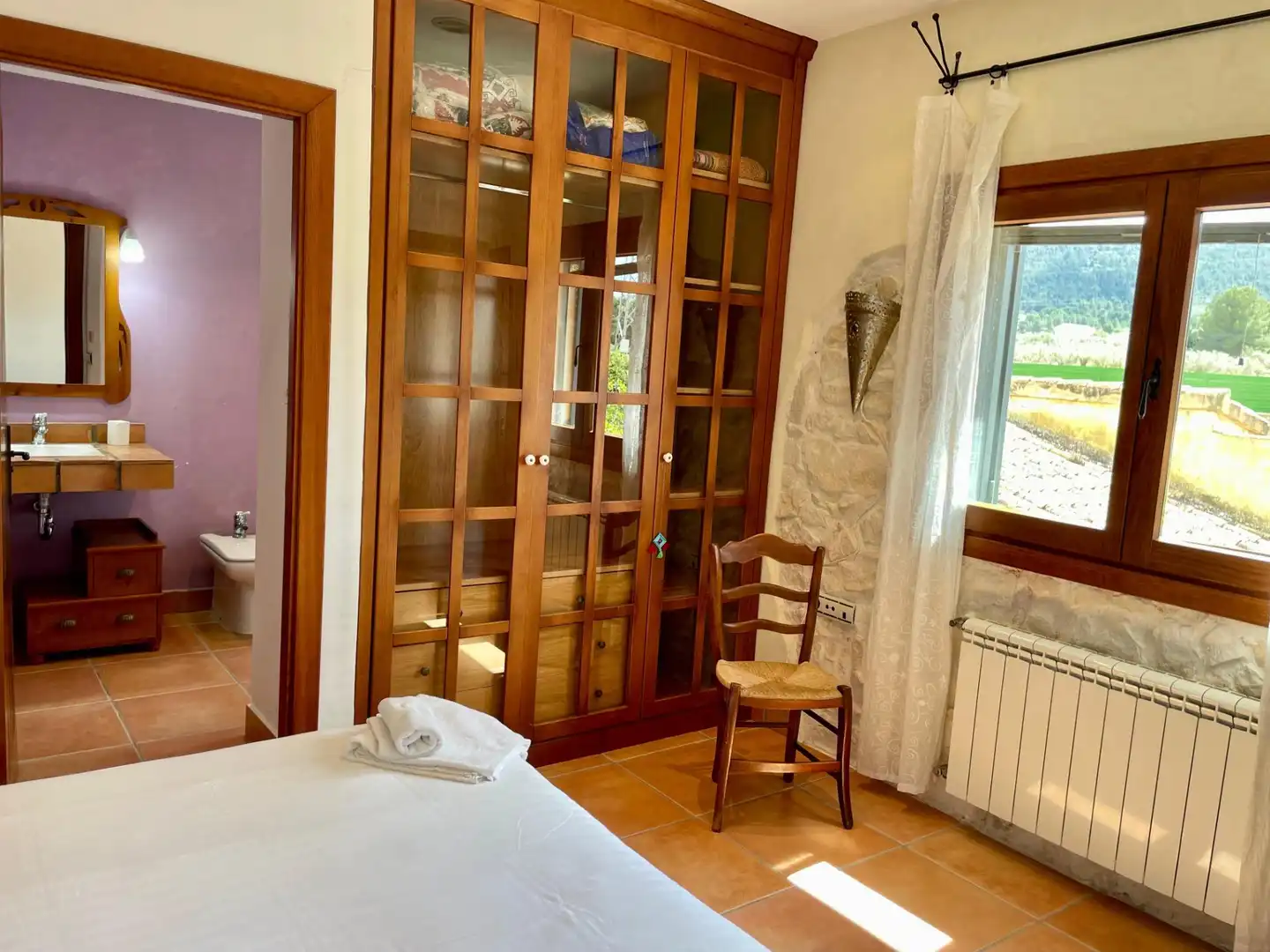 Bedroom of Houses for rent in Castalla  with Heating, Private garden and Terrace