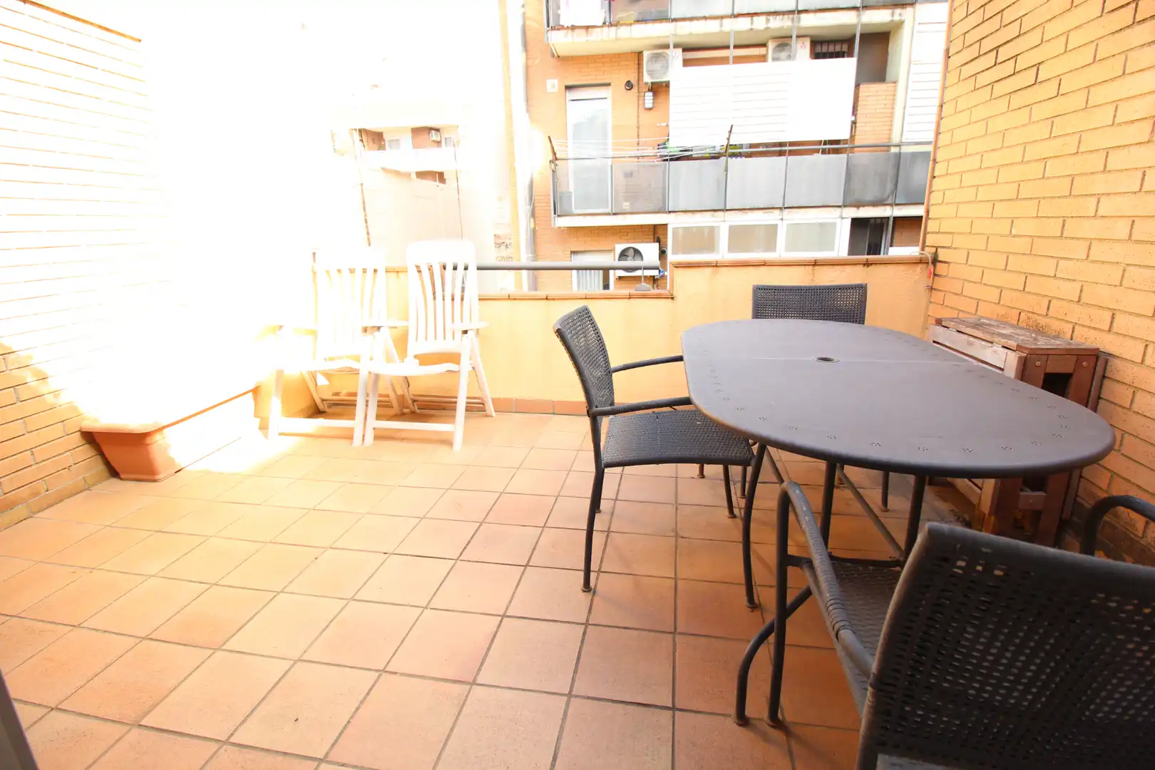 Terraza de Casa adosada en venta en Sant Andreu
