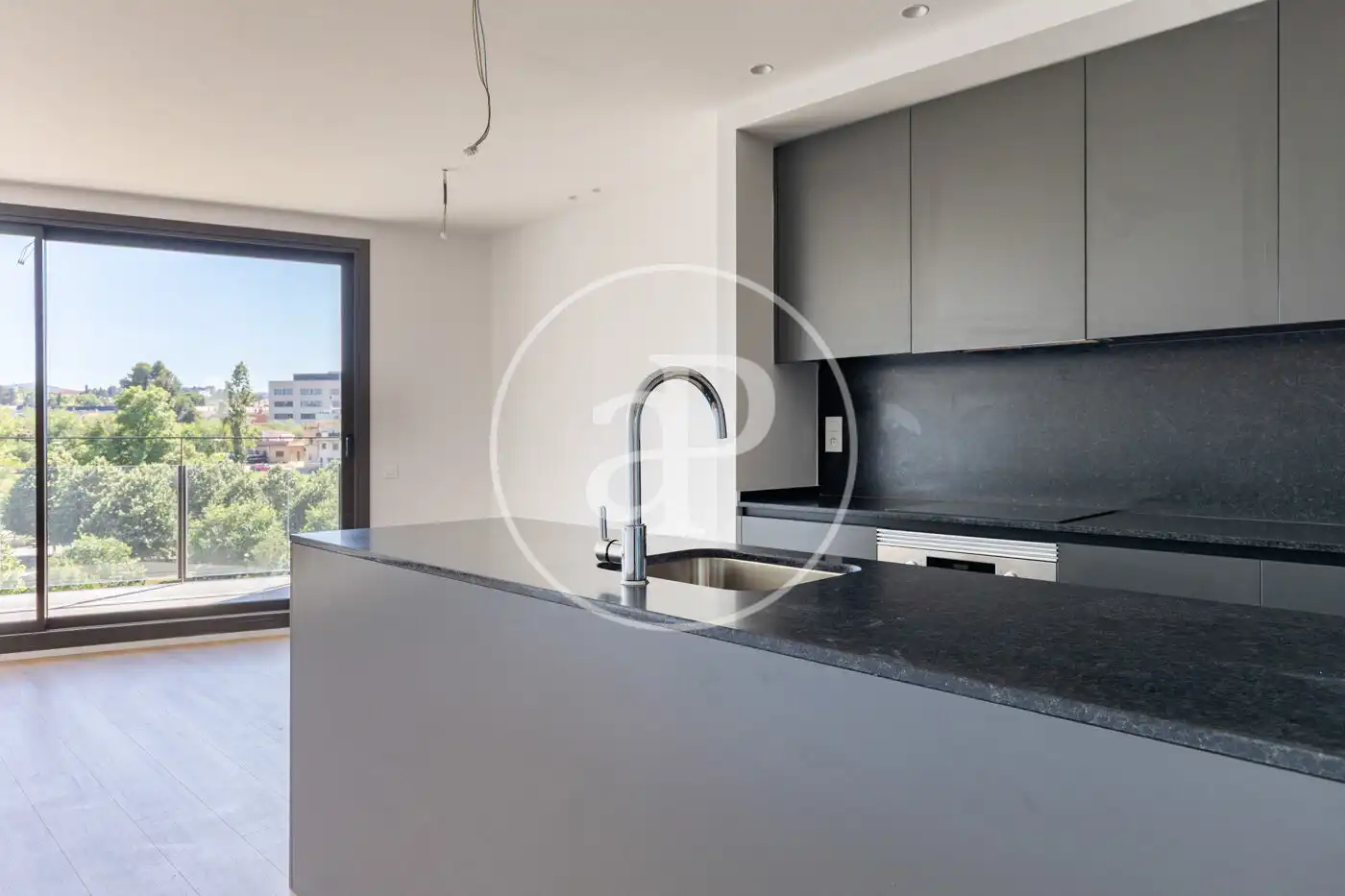 Kitchen of Flat for rent in Sant Cugat del Vallès  with Air Conditioner, Heating and Terrace