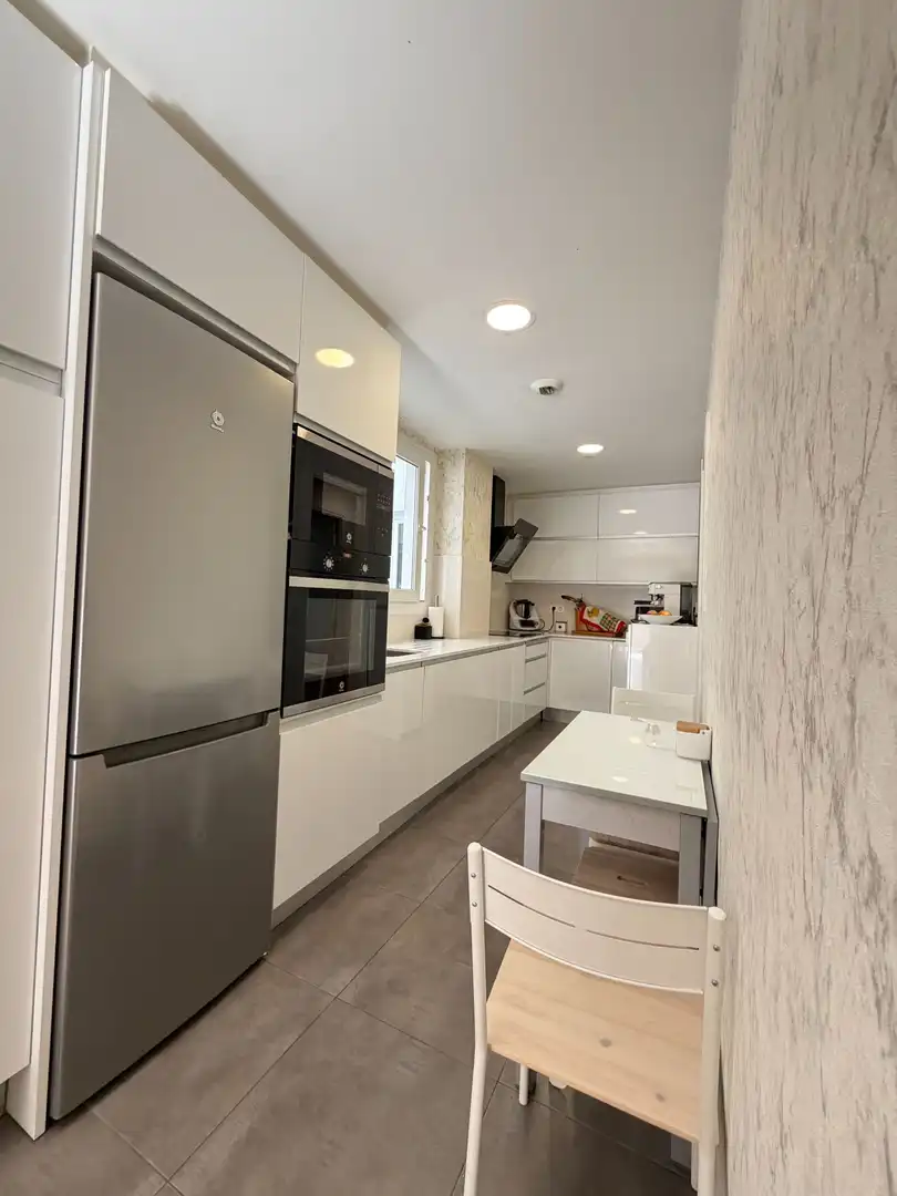 Kitchen of Flat for sale in Málaga  with Air Conditioner, Heating and Storage room