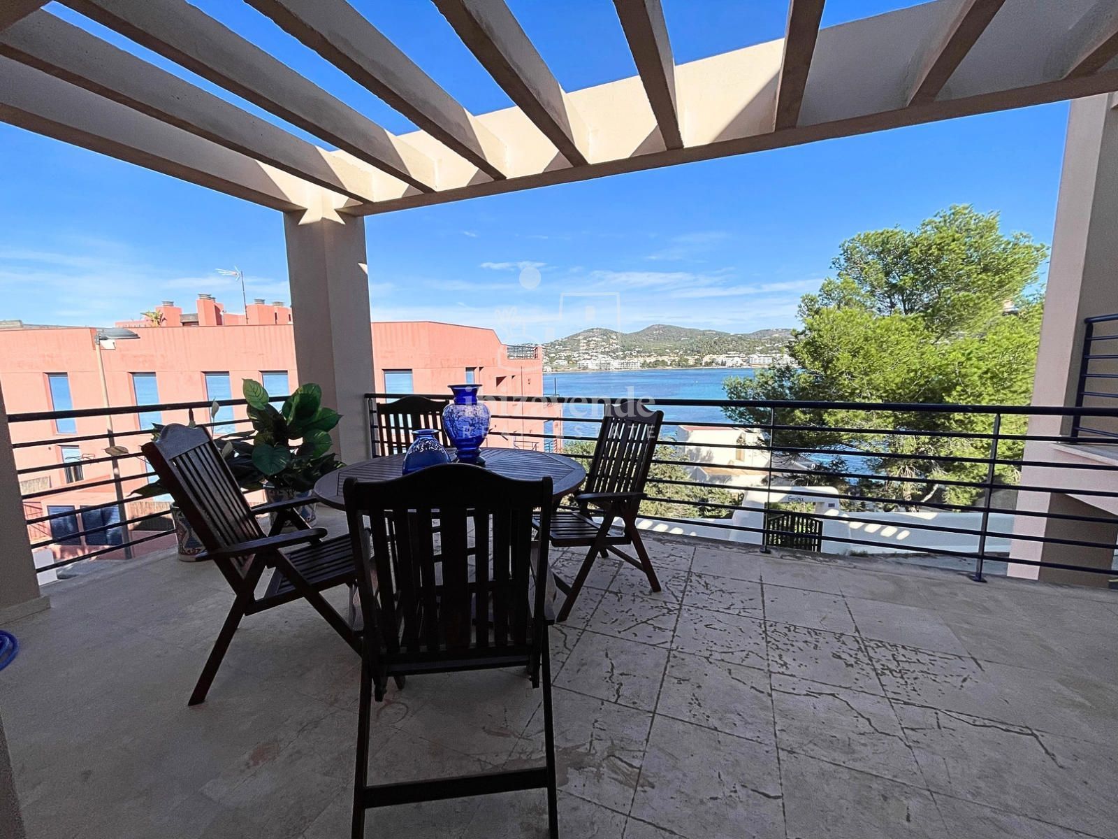 Terrace of Single-family semi-detached for sale in Eivissa  with Heating, Terrace and Swimming Pool