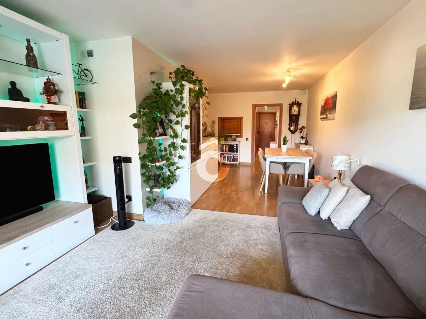Living room of Flat for sale in Martorell  with Air Conditioner, Heating and Parquet flooring