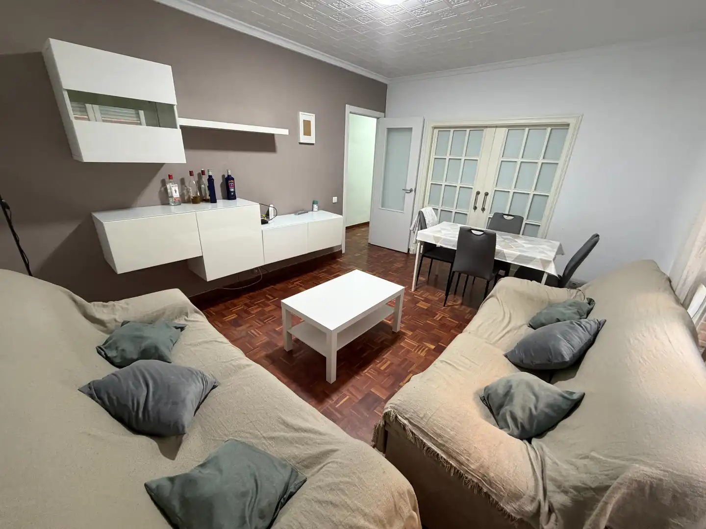 Living room of Flat for rent in Murcia  with Furnished, Oven and Washing machine