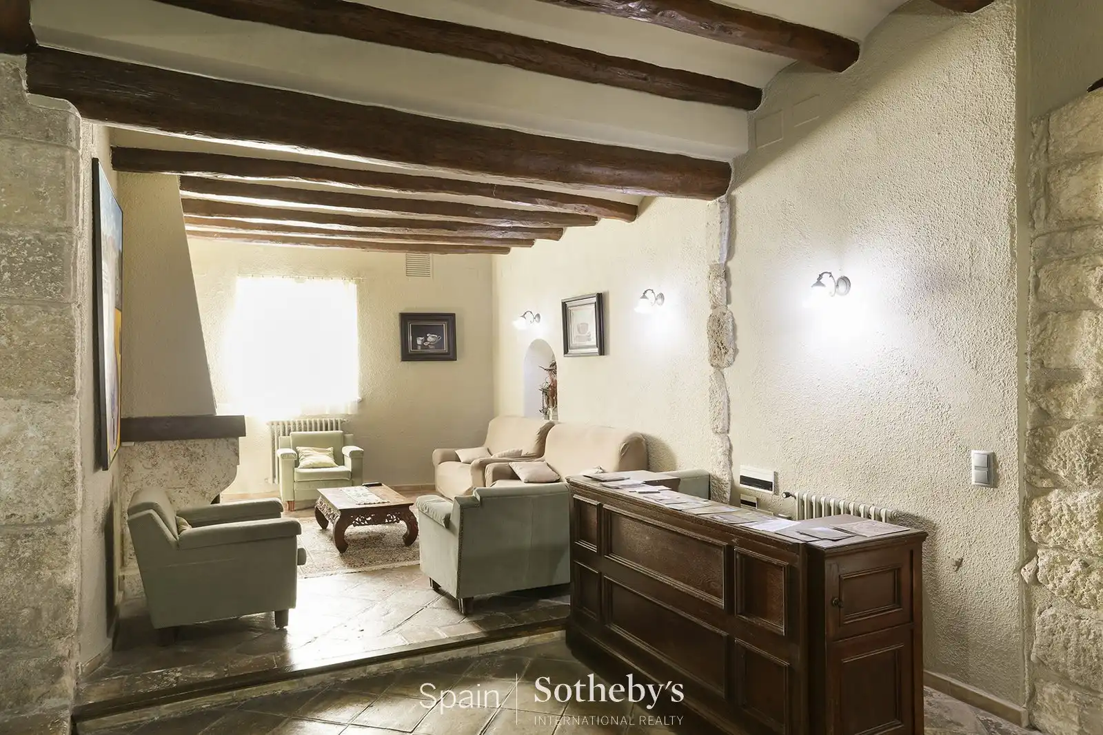 Sala d'estar de Casa o xalet en venda en Puigdàlber amb Aire condicionat, Calefacció i Jardí privat