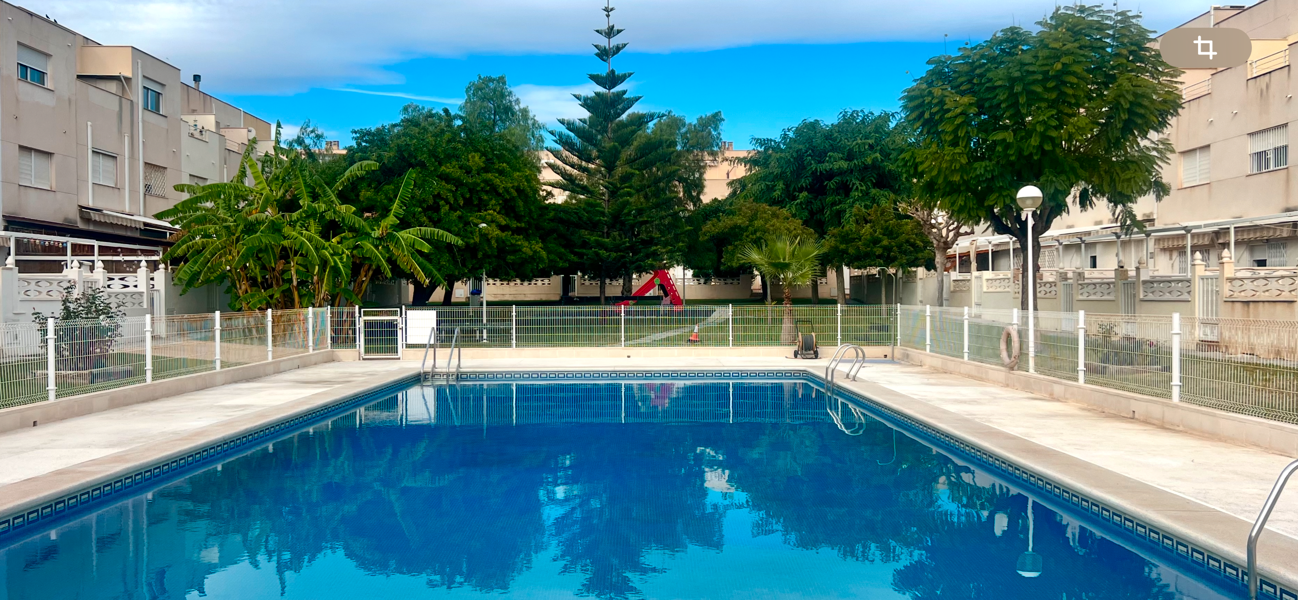 Swimming pool of Single-family semi-detached for sale in El Campello  with Air Conditioner, Terrace and Furnished