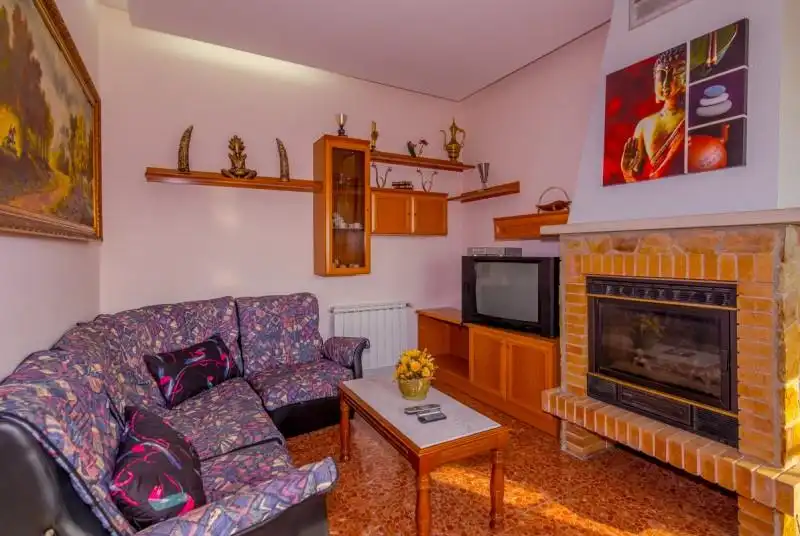 Sala de estar de Casa o chalet en venta en Lloret de Mar con Calefacción, Jardín privado y Piscina