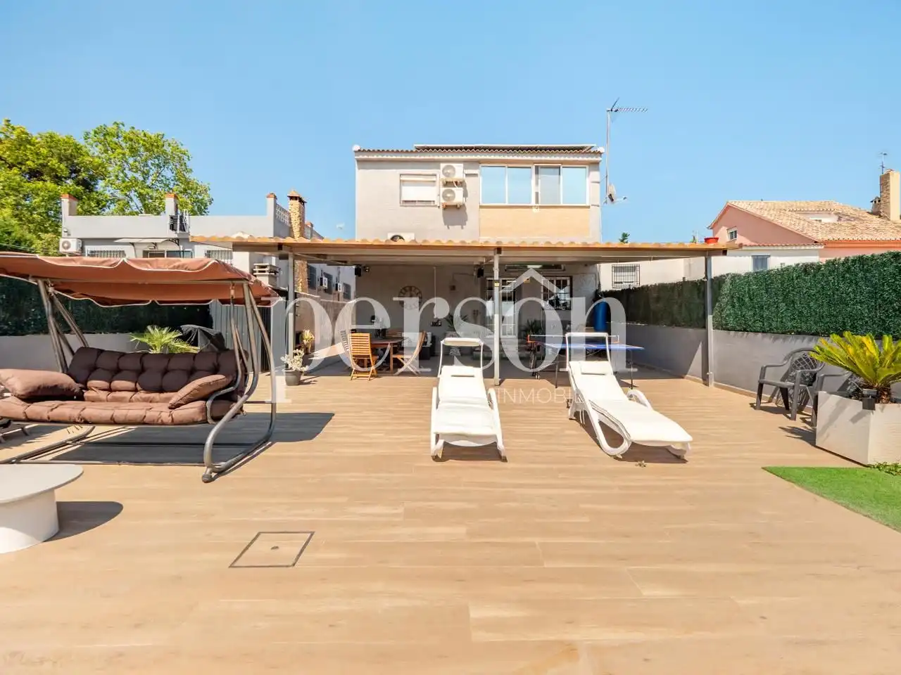 Terrace of Houses for sale in Torrent  with Air Conditioner, Private garden and Terrace